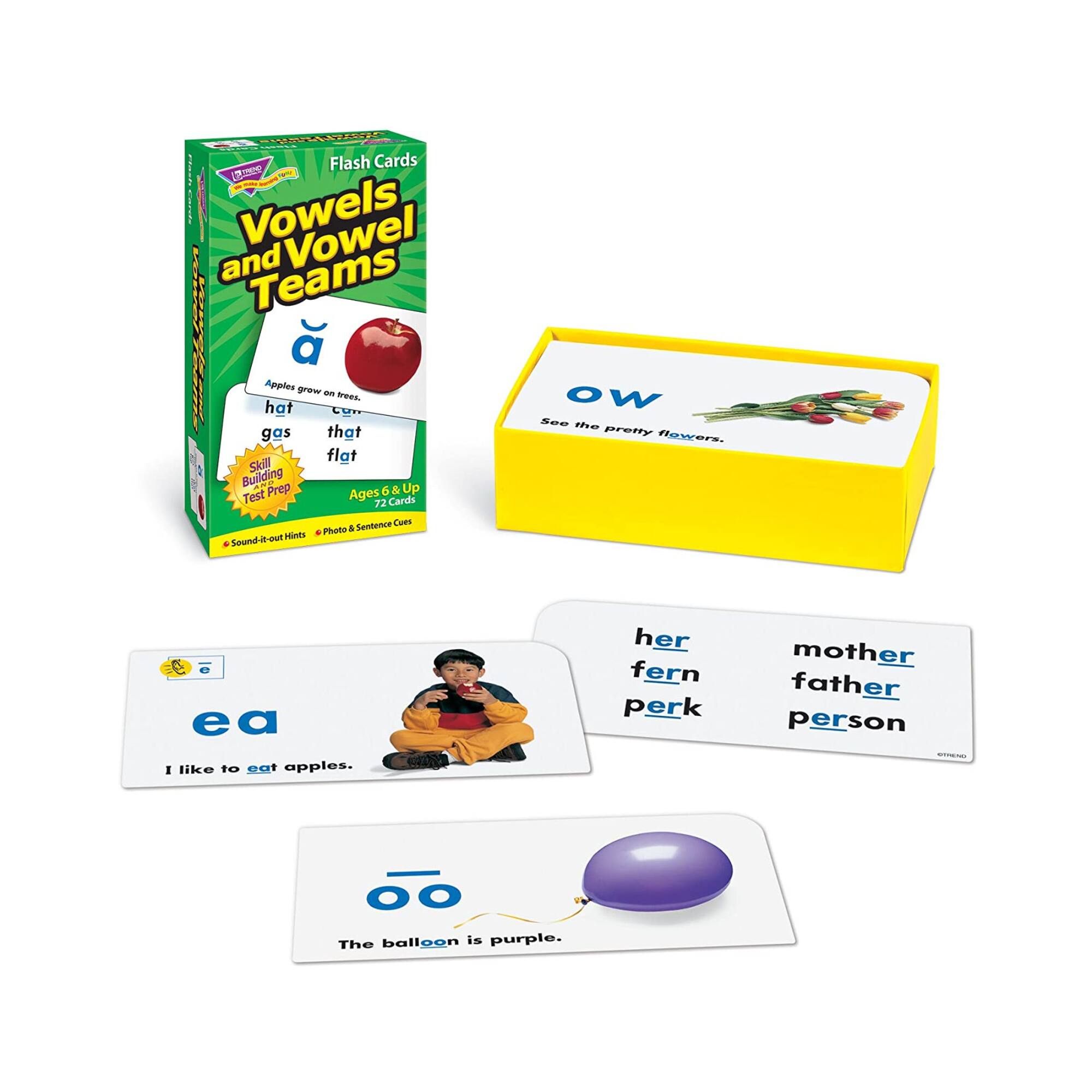 Trend Enterprises® Vowels and Consonants Skill Drill Flash Cards Assortment